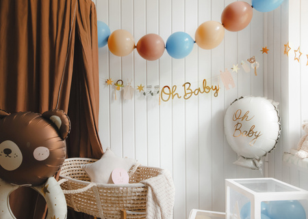 Balony Strong 23 cm, Pastel Prune (1 op. / 100 szt.)
