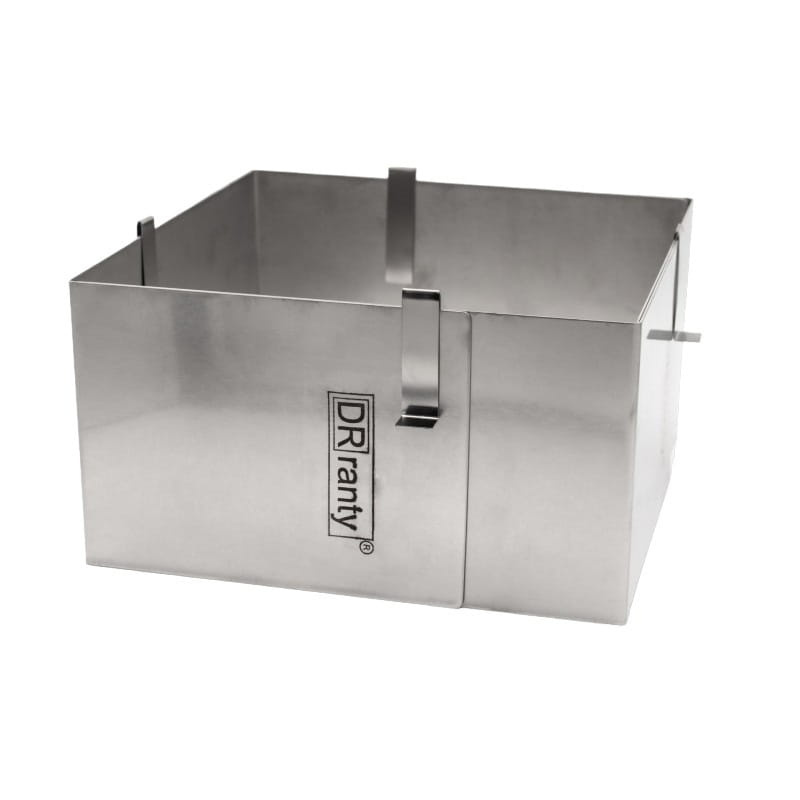 Zbliżenie na rant prostokątny regulowany DR Ranty 16x32 cm h 12 cm