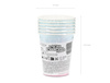 Kubeczki Koci Domek Gabi, mix, 250 ml (1 op. / 6 szt.)