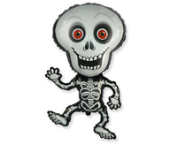 #BFK Balon foliowy 24 cale FX - Szkielet (szary), pakowany