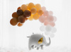 Balony Strong 27cm, Pastel Light Peach (1 op. / 100 szt.)
