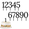 Topper na tort CYFRA WZ. LORA