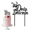 Topper na tort W DNIU IMIENIN 16 cm + personalizacja koloru
