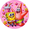 Opłatek na tort SPONGEBOB WZ.I