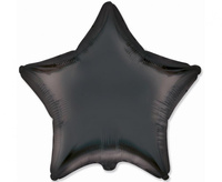 #BFK Balon foliowy 18" FX - Gwiazda (satynowy czarny), niepakowany KK