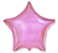 #BFK Balon foliowy 18" FX - Gwiazda (j. różowa), niepakowany