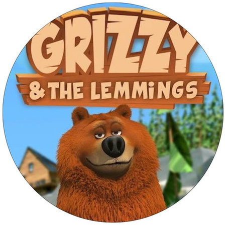Wydruk jadalny GRIZZY I LEMINGI WZ.III