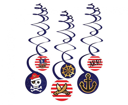 #DEI Dekoracja wisząca Pirates Map