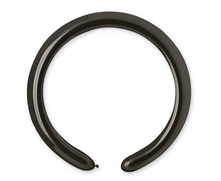 #BL Balony D4 - Rurki włoskie czarne 14/ 100 szt.