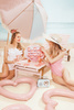 Baner Baby shower, 290x16.5 cm, jasny różowy
