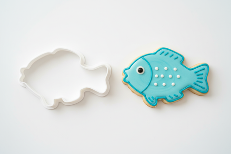 Foremka do tworzenia dekoracji RYBKA WZ.I KicCake
