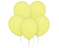 #BL Balony Decomex 11", pastel Yellowish, 100 szt.