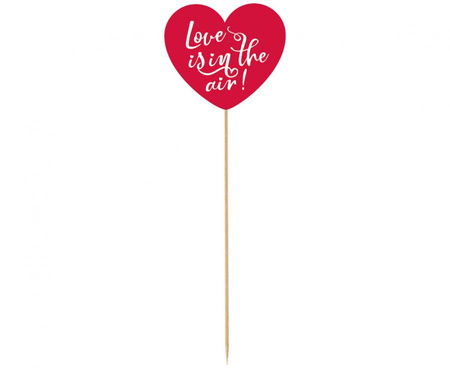 #DEI Dekoracja papierowa Love is in the air - Serce, 10x30 cm