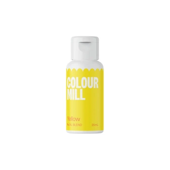 Barwnik olejowy do mas tłustych YELLOW ŻÓŁTY 20 ml Colour Mill