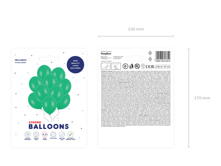 Balony Strong 27cm, Metallic Lemon Zest (1 op. / 50 szt.)