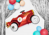 Balony Eco 26cm metalizowane, zielona trawa (1 op. / 10 szt.)