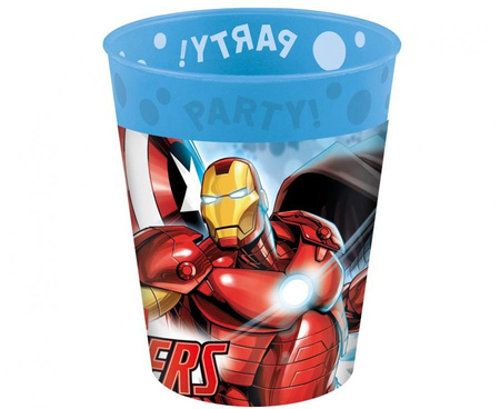#ZKU Kubeczki wielokrotnego użytku Avengers Infinity Stone, 250 ml, 4 szt.