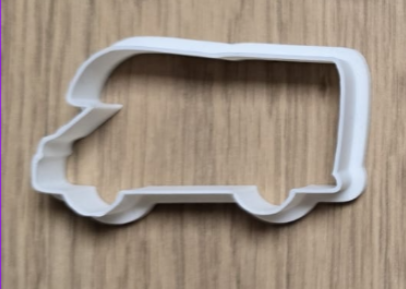 Foremka do tworzenia dekoracji POJAZDY - KAMPER WZ.I KicCake