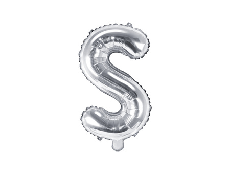Balon foliowy Litera ''L'', 35cm, złoty