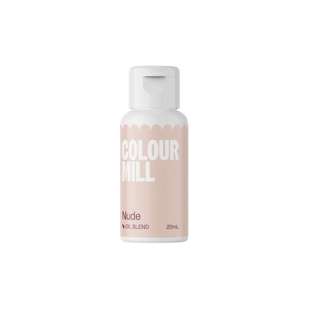Barwnik olejowy NUDE 20 ml Colour Mill – detale opakowania i kolor