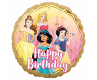#BFK Balon foliowy 18" PRINCESS UPON A TIME BDAY