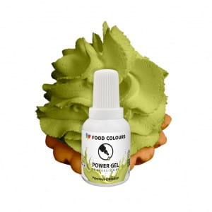 Zastosowanie barwnika w żelu pistacjowego PowerGel w deserach i wypiekach