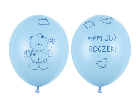 Balony 30cm, Bucik, Pastel Baby Pink (1 op. / 50 szt.)