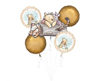 Balon foliowy Bouquet „Winnie the Pooh” – zestaw 5 szt.