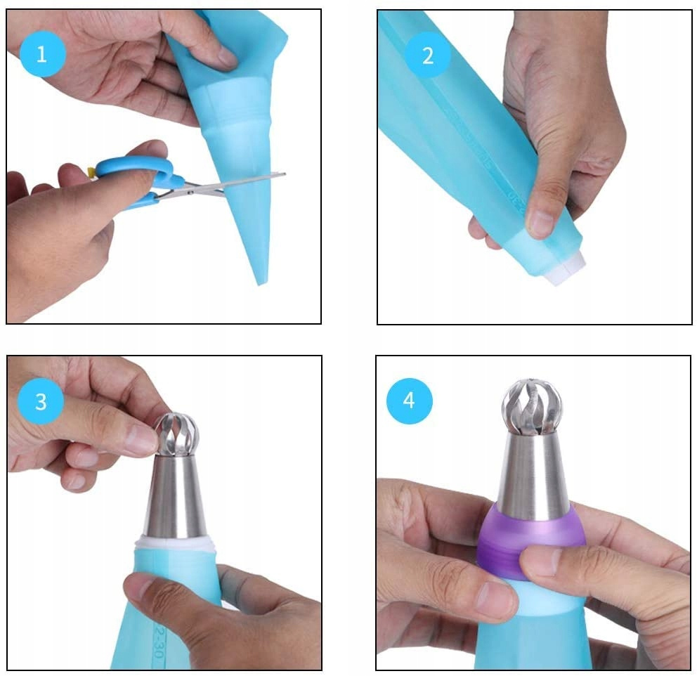 Kompletny zestaw do dekoracji wypieków jako idealny prezent dla miłośnika pieczenia