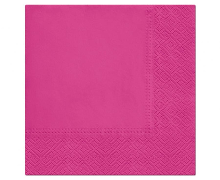 #ZSE Serwetki PAW  papierowe Unicolor Hortensia 33x33 cm / 20 szt.