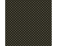 #ZSE Serwetki pap. White Dots on Black, 33x33 cm, 20 szt.