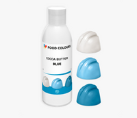 Barwnik COCOA BUTTER na bazie tłuszczu kakaowego NIEBIESKI 100g Food Colours