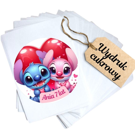Opłatek na tort LILO I STICH WZ.VI