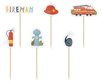 #DEI Pikery Fireman, 6 szt.