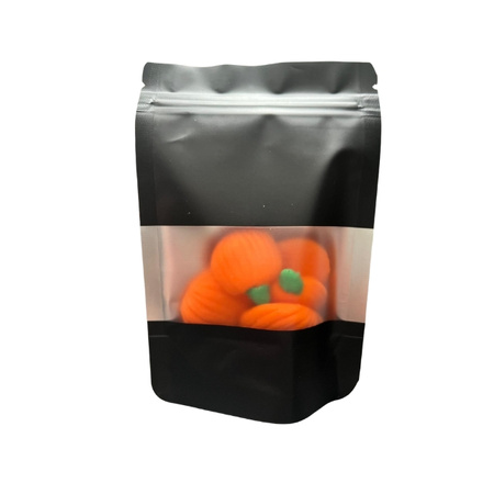 Dekoracje cukrowe na muffinki tort DYNIE Halloween 5 szt. MIX WIELKOŚCI KicCake