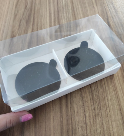 Pudełko na 2 monoporcje BIAŁE