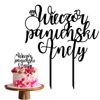 Topper na tort PERSONALIZOWANY WIECZÓR PANIEŃSKI WZ.I