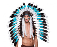 #STAI Pióropusz Indiański Wódz