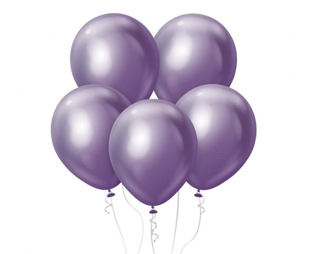 #BL Balony  18" Mirror Violet ,25 szt.