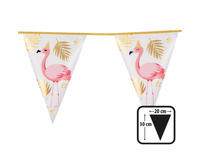#DEGI Girlanda Flamingo, 30 x 20 cm, 4 m. KK