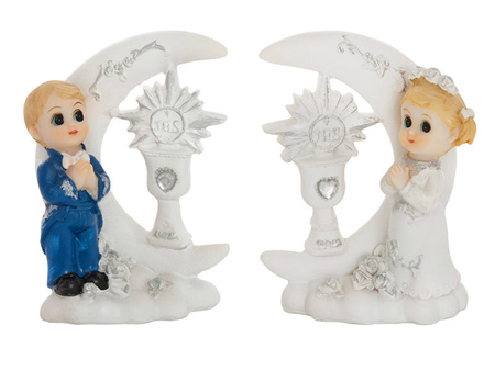 Figurka Dziewczynka w chuście, różowy, 11cm