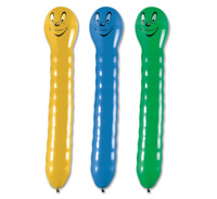 #BL Balony Premium Dżdżownice długie, 95 cm / 3 szt.