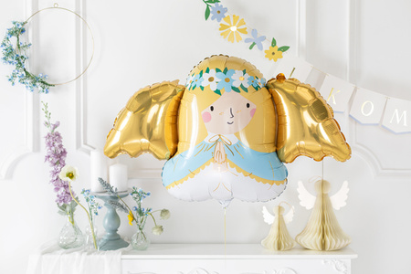 Balon foliowy Serce ''I love you'', 45 cm, mix