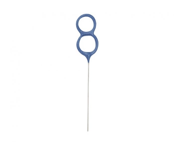 #ZOF Zimny ogień, cyferka 8 niebieska