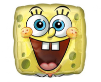 #BFK Balon foliowy 18" SQR - "Spongebob Square Face"