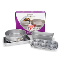 Patisse - Zestaw 4 form do pieczenia SILVER-TOP
