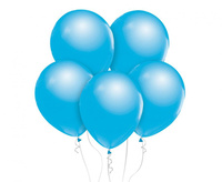 #BL Balony Beauty&Charm, metaliki jasnoniebieskie 12"/ 10 szt.