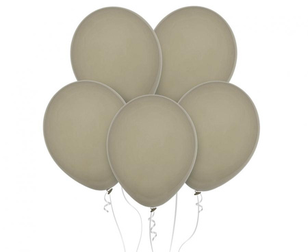 #BL Balony Decomex 18", pastel Stone, 25 szt.