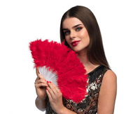 #STAI Wachlarz Flapper, czerwony