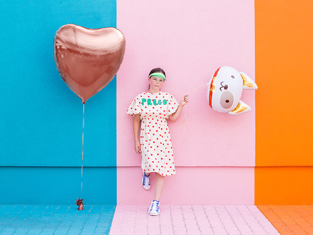Balony Glossy 30cm, 60, złoty (1 op. / 6 szt.)